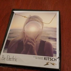 Necklace and earrings